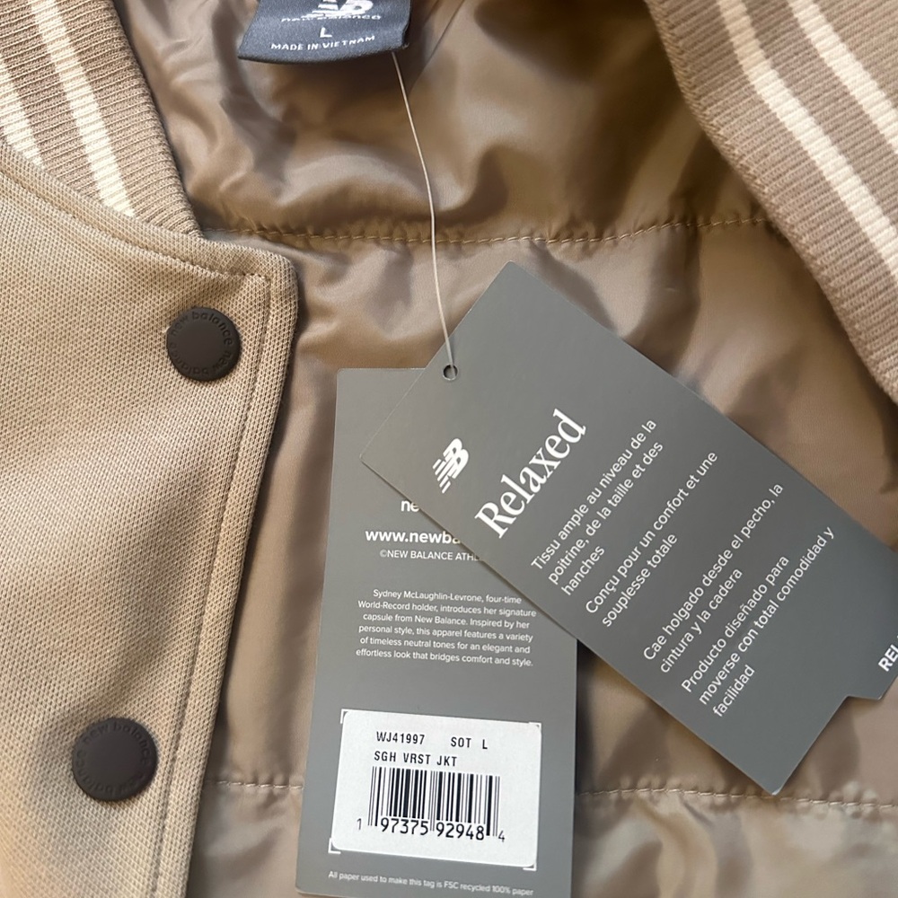 New Balance Sydney Interlock Jacket L NWT - Picture 8 of 11
